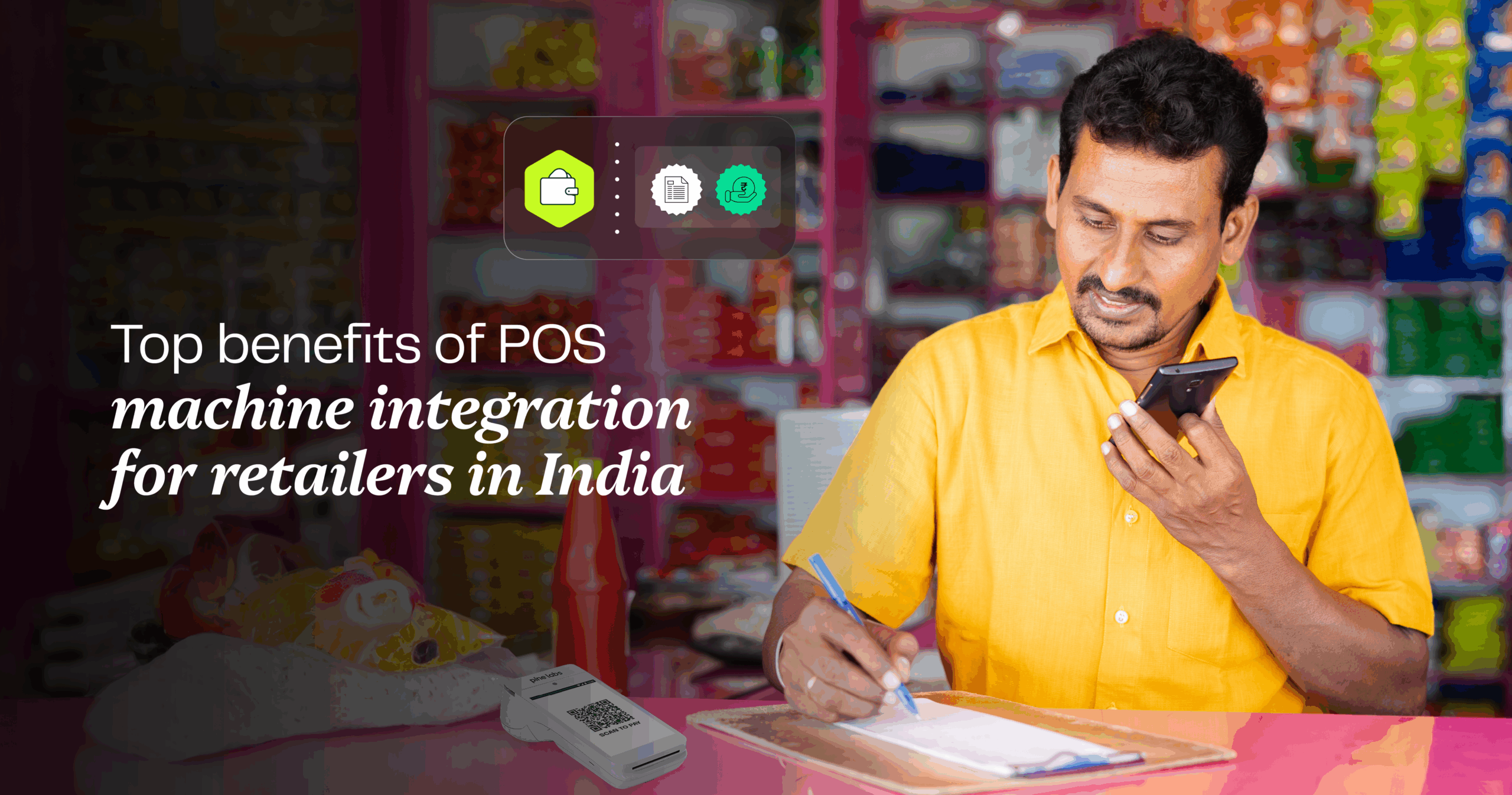 Top benefits of POS machine integration for retailers in India Top benefits of POS machine integration for retailers in India