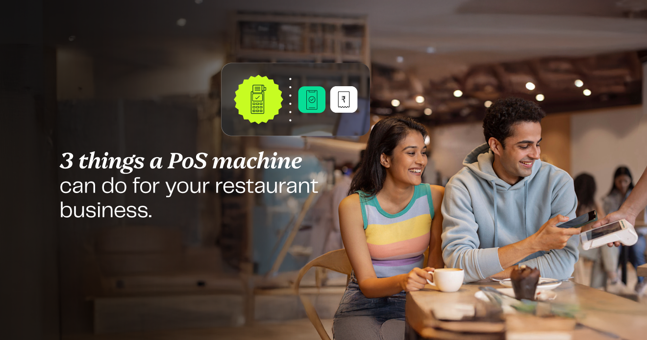 3 things a PoS machine can do for your restaurant business 3 things a PoS machine can do for your restaurant business
