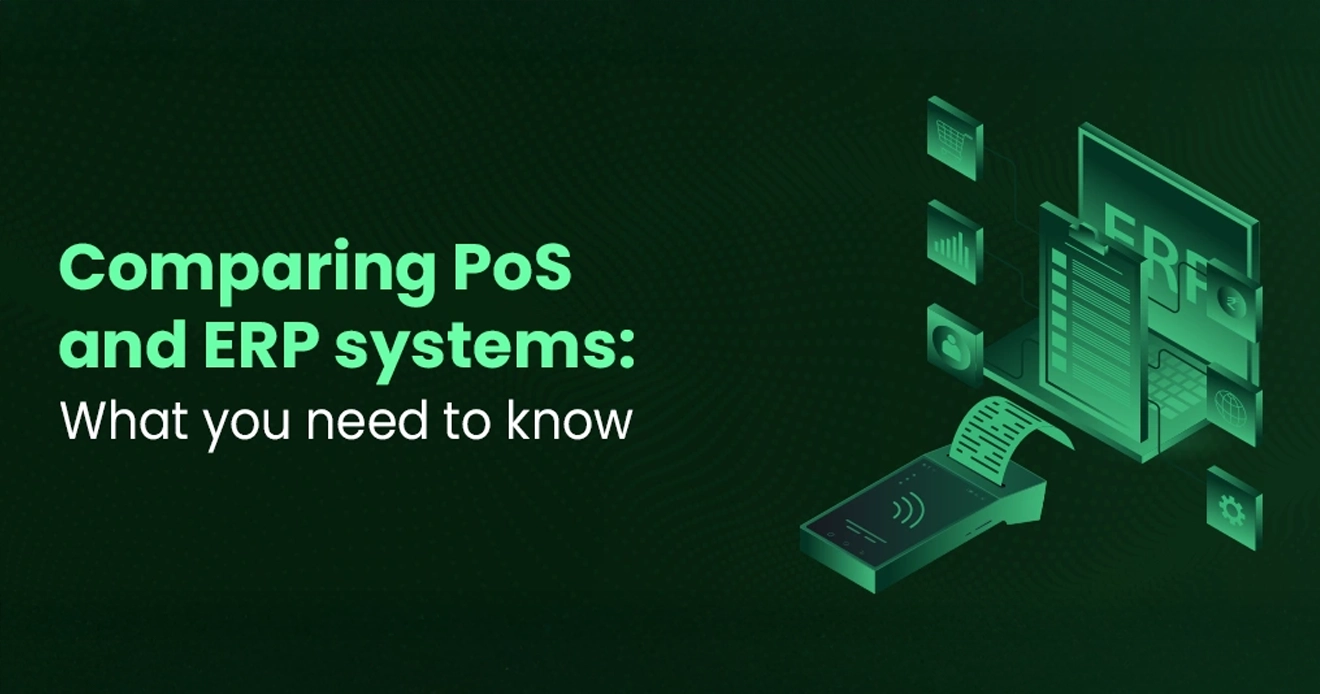 Difference between PoS vs ERP systems
