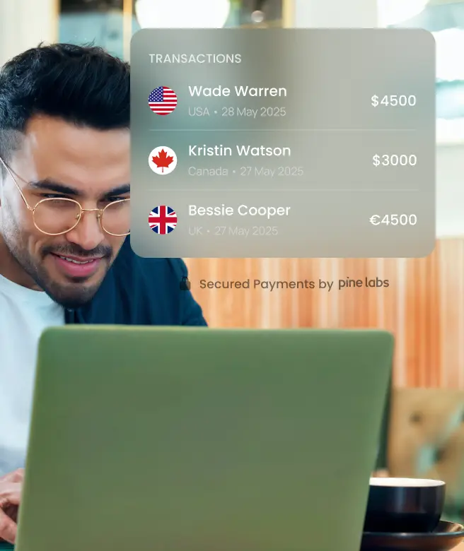 Professional discussing data insights on a laptop in a business meeting