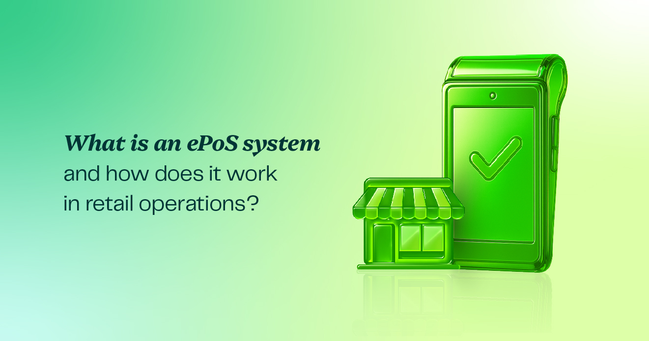 What is an ePoS system and how does it work in retail operations?