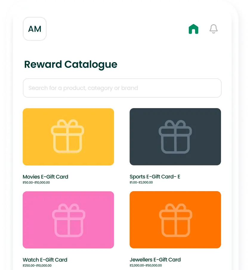Customised rewards