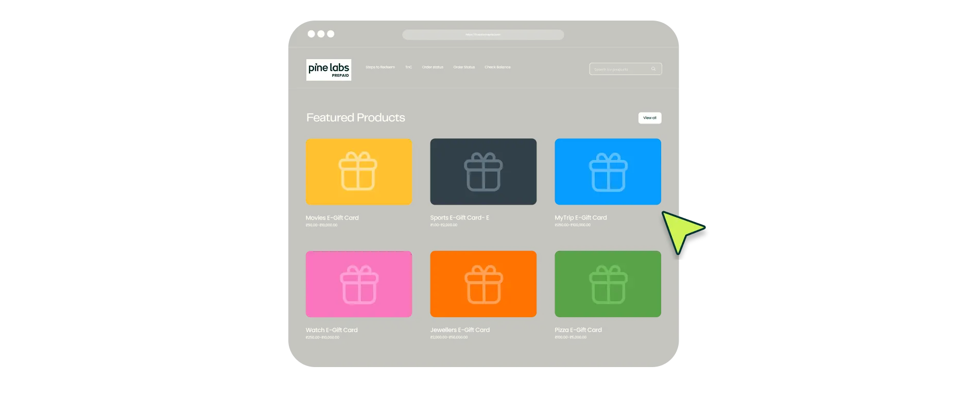 Corporate rewards catalogues
