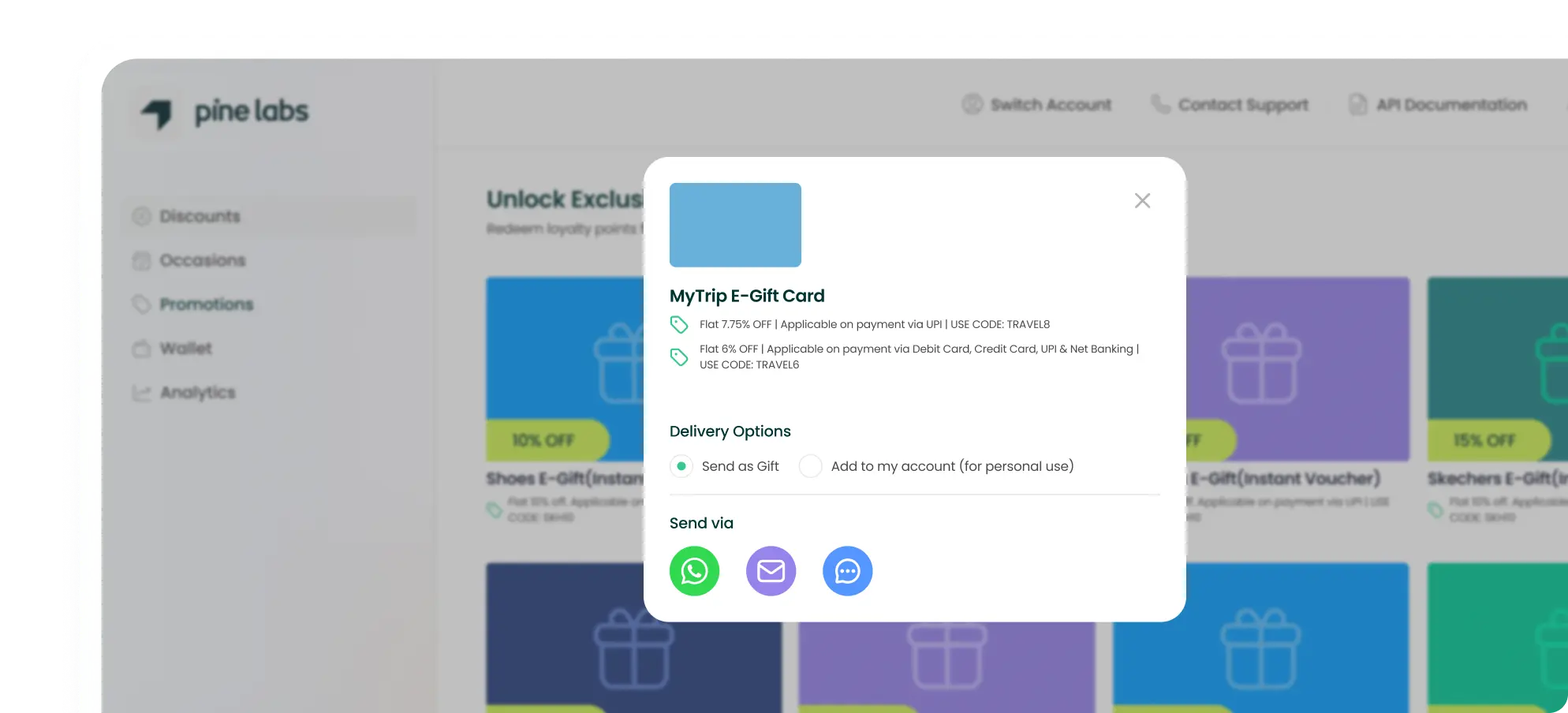 Launch Your Gift Card Marketplace | Gift Card Store | Pine Labs