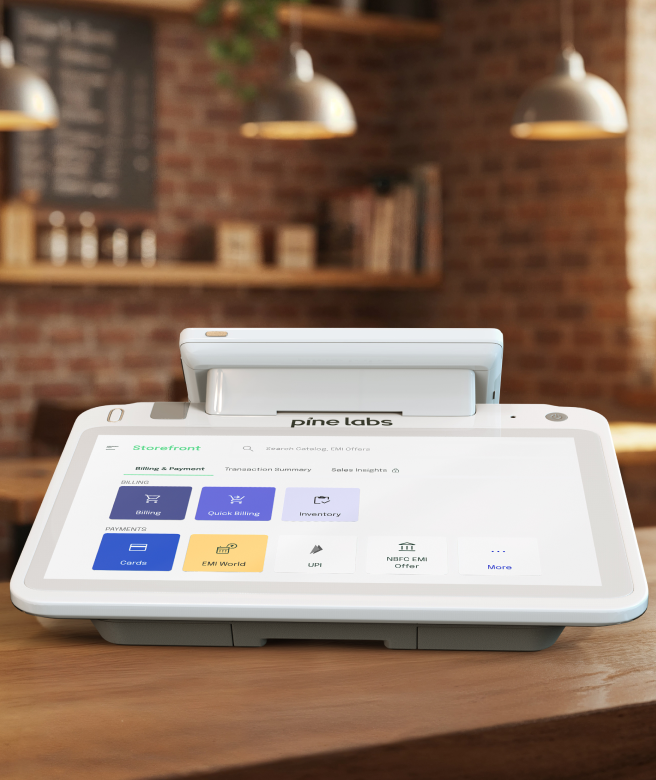 POS Hub: All-in-one POS Terminal for Small Businesses | Pine Labs