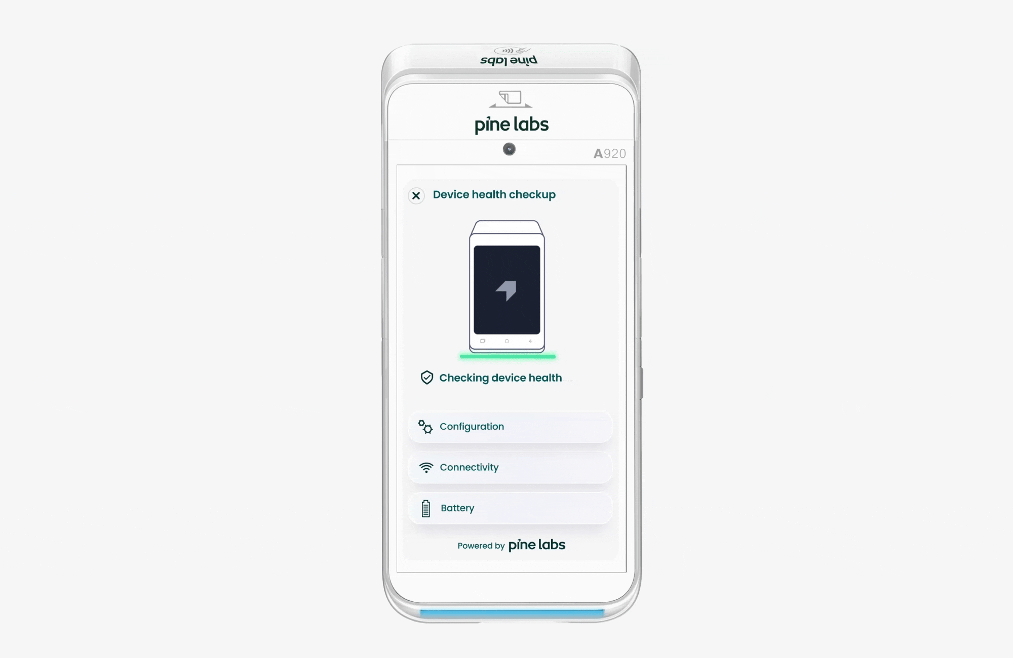 On-demand health check Card Switch