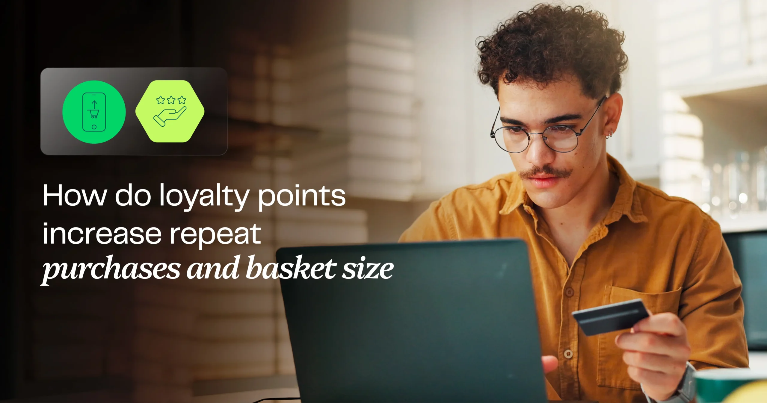 How do loyalty points increase repeat purchases and basket size